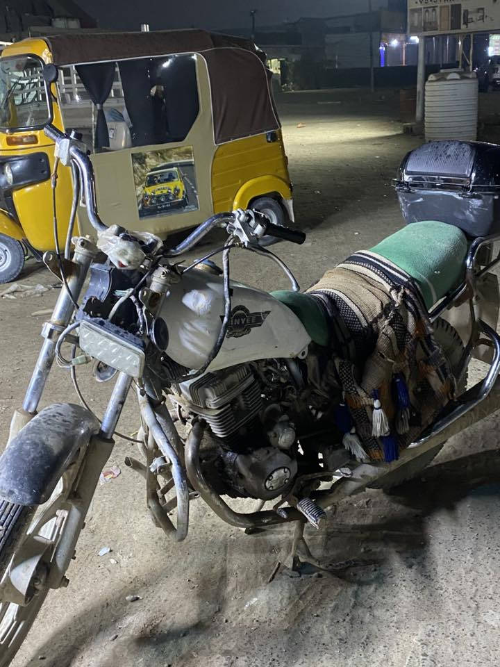 دراجه جني ٥ كير للبيع 
آب ١٥٠ الف وبيه مجال بغداد النهروان 
***********
