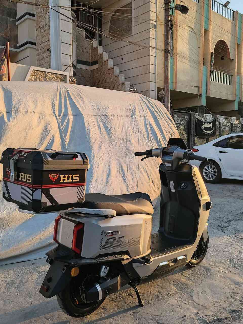السلام عليكم
دراجة شحن نوع ام عيون TAILG  2026
دراجة جديدة بطاريات 6 كبار عل فحص 
ملحقات كاملة  شاحنة اصلية مال TAILG  
3 انضمة تشغيل بصمة و سويج و كارت 
لايت زنون عالي ناصي سماعات بلاتوث 
سعر 775 مكاني بغداد حي العامل 
***********
