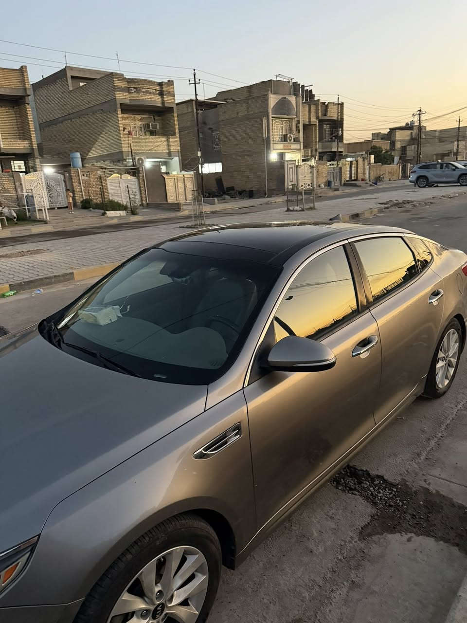 السلام عليكم
ب 105
كيا اوبتيما 2016 امريكي ex فول مواصفات بصمة بانوراما كشنات جلد مري شفط و قلاب عند الرجوع كشنات كهرباء و خزن و تدفئة و تبريد بالكشنات تدفئة ستيرن فول للاخير ((المكينة كايمة تاخذهه ب كرين)) متشتغل يعني بس كير و كهربائيات مكفولة حادث جاملغ خلفي و قبغ جنطة و الباب الخلفي الايمن فقط صبغ 
السعر 105 و بيهه مجال 
المكان بغداد الحسينية 
***********
