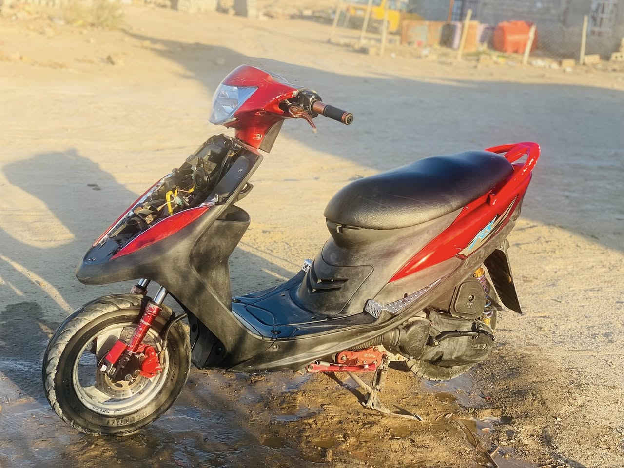 سلام عليكم  دراجه ماكس عدله اللبيع بوشه 55 مكينه خرسه الله شاهد  والكفر الأمامي موجود سعر خاص او اتصال ع الرقم ***********الشراي بيه خير ويدلل
