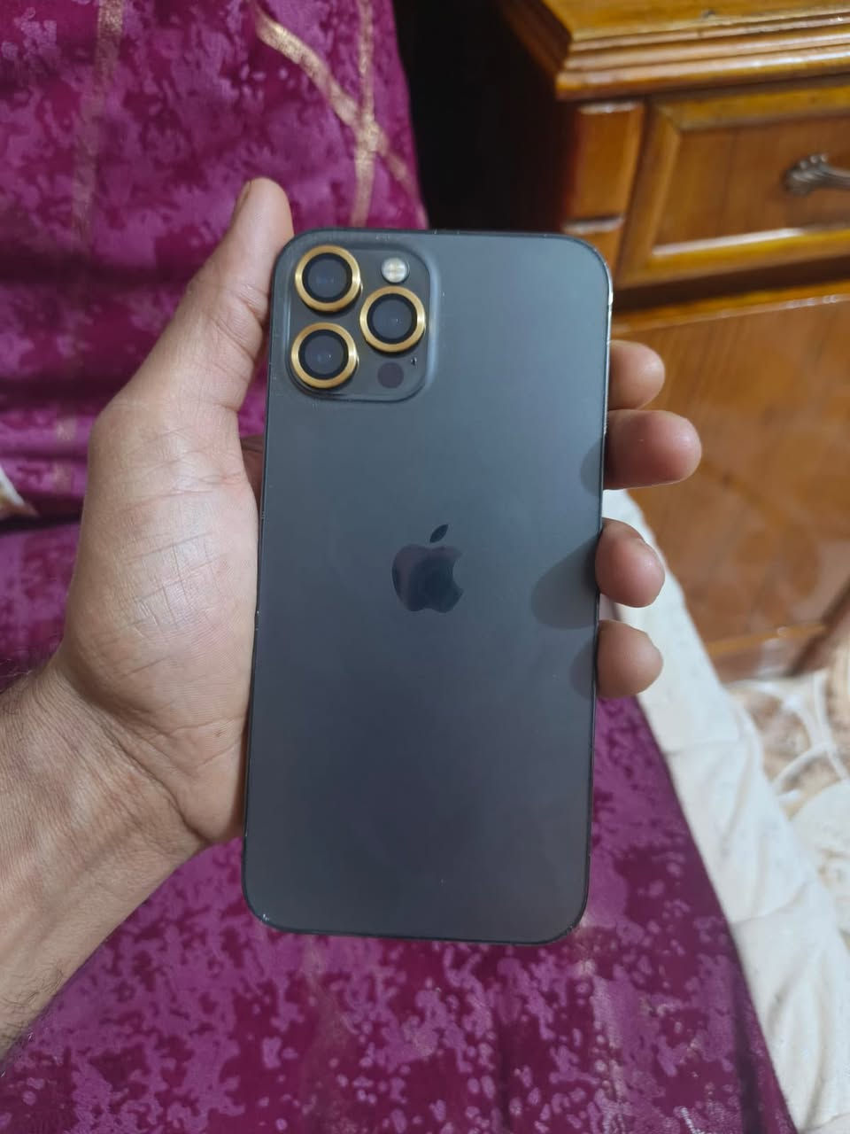 سلاام عليكم تليفون 12برو ماكس جهاز مابدل بيه شي بس ضربه لبشاشه كدام عينك جهاز بعده ع وضع شركه فيس ايدي شغال بطاريه 81شواصي نضيفة 
سعره 375وبصمات شغاله كامرات كلها شغاله شرق اوسط الكوت حي الحكيم


**إذا كنت صاحب هذا الإعلان وتريد حذفه لأي سبب، رجاءا أرسل رسالة إلى الدعم الفني**