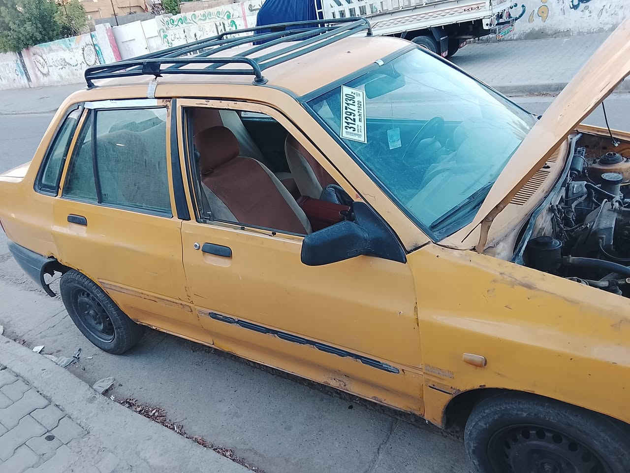 سايبا موديل 13 رقم بغداد مشروع وطني مكينه وكير خير من الله الشواصي زينات تخم تايرات بطاريه جديدة غرفة نظيفة دواخل حلوة منظومه بنزين كامله جديدة الكشر بي ملاحظات واضحه بالصور نقصها مشط الستيرن يذب دهن فقط وينضح من الصوندة بدون تحويل صاحبها مسافر مكفوله حلال وحرام واتعهد بيها مكاني بغداد السعر 12 ورقة وترهم مراوس بخصوصي وهذا رقمي *********** وتحياتي للجميع
