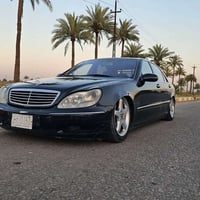 مارسيدس غواصه w220 موديل 1999 محرك 8 سلندر 500 باب طويل لارج سياره نظا...