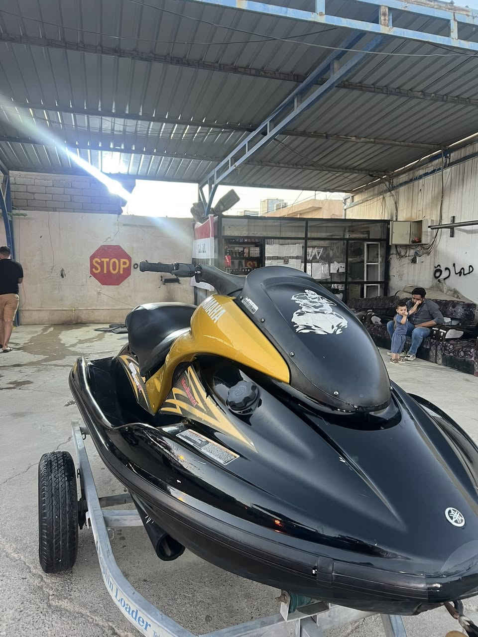 ياماها 1300_GPR
موديل 2005
محرك مفتوح امبدل بي بستم فقط 
شغال مابي اي نقص
سعره 30وبي مجال 
تكريت 
***********
