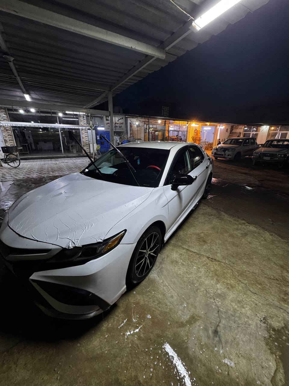 تويوتا كامري  موديل :2022
اللون : أبيض 
السياره جاهزه من كلشي وعليها ادامه كامله 
بل شركه تخم تاير جديد 
الضرر :        جاملغ وبنيد 
رقم انبار معوقين باقي سنه وشويه
المواصفات : 
 مـواصـفـات 
شاشة  كبير
كاميرا خلفية 
حساسات خلفيه
رادار امامي (تحديد مسار)
‏‎حساسات خلفي 
مانع انزلاق+𝐀𝐁𝐒
3انظمة  (𝐄𝐂𝐎) (𝐍𝐎𝐑𝐌𝐀𝐋)(𝐒𝐏𝐎𝐑𝐓)
نظام EV MODE
تحكم استيرن+ كشنات كهربائي
لايتات (𝐋𝐄𝐃) عدسة زينون بيلادي
اناره داخليه led 
شاحن وايرلس
مثبت سرعه تفاعلي قيادة اليه 
تحديد مسار  
الشاصي
السعر ١٧٣
الاستفسار اكثر اتصل على هذا رقم
مكاني الفلوجة الكرمه
***********
***********
