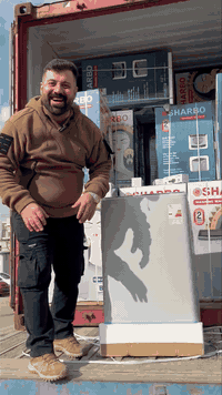 زبائن معرض الباشا عرض خاص على الغساله الاوتوماتيك الشاربو   مع هديه 😍 ...