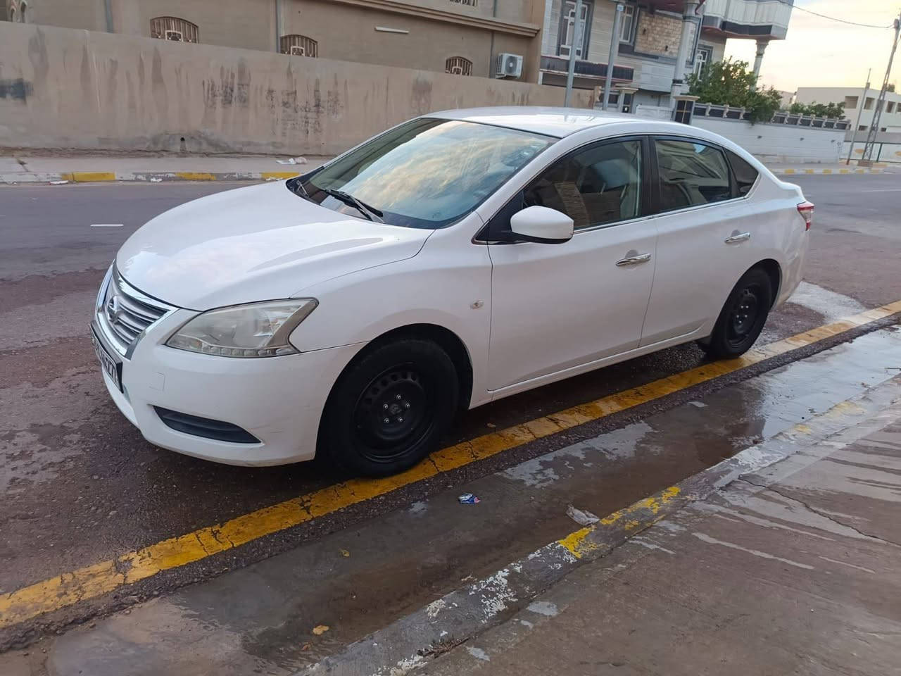 السلام عليكم نيسان سنترا 2016
خليجي 
لون ابيض 
محرك 1600
at
بيه ضربه بلجاملغ اليسر 
فقط بدون دواخل 
رقم اربيل تحويل مباشر 
تخم تاير 
كامره خلفيه 
السياره جديدة 
السعر 115وبيه مجال للطيبين 
المكان فلوجه 
اتصال ***********
