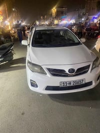 للبيع كورلا 2011 خليجيه سياره حلوه بيها 3 قطع صبغ باب وجاملغ خلفي السع...