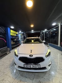 كيا كادينزا 2014 خليجي جاملغ خلفي صبغ  والامامي بي طخه مال دراجه  باقي...