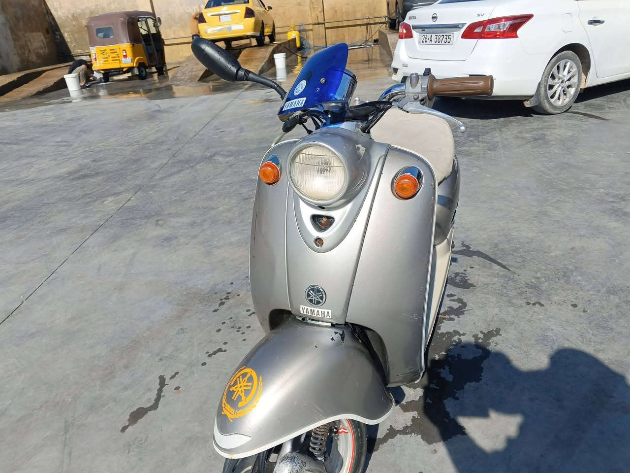 عبد الحليم ياماها ياباني تجفيت جديد شغاله كهربائيات نكرة سلف وهندر رايدهه ب250الف مكاني ديالى الشراي يتصل ***********
