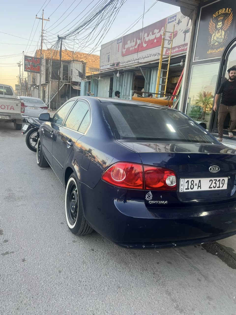 سلام وعليكم 
اوبتمه موديل 2006 كير مكينه 2400 تبريد خير من الله 
صبغ عام للجماليه فقط وراد امريكي ضررها جاملغ امامي جها اليمنه تخم تاير جديد باتري حداديه درايمات السياره جاهزه من كلشي دوشمه ارضيه جلد رقمها بابل بسمي مكاني كربلاء سعرها ٨٨ وبيها مجال جدن بصيط ولي ميعجبه السعر ليكسر بحلال العالم الله يشهد السياره صارلها ٣ سنوات جانيها وما انيتي ابيع بس عدي ضرف وحكمني واني بخدمتكم والله يرزق الجميع ❤️
***********
