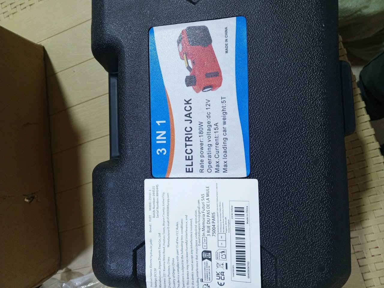 جك هايدروليك يتحمل وزن 5 طن شي مرتب اليفيده يحطله سعر بل عافيه


**إذا كنت صاحب هذا الإعلان وتريد حذفه لأي سبب، رجاءا أرسل رسالة إلى الدعم الفني**