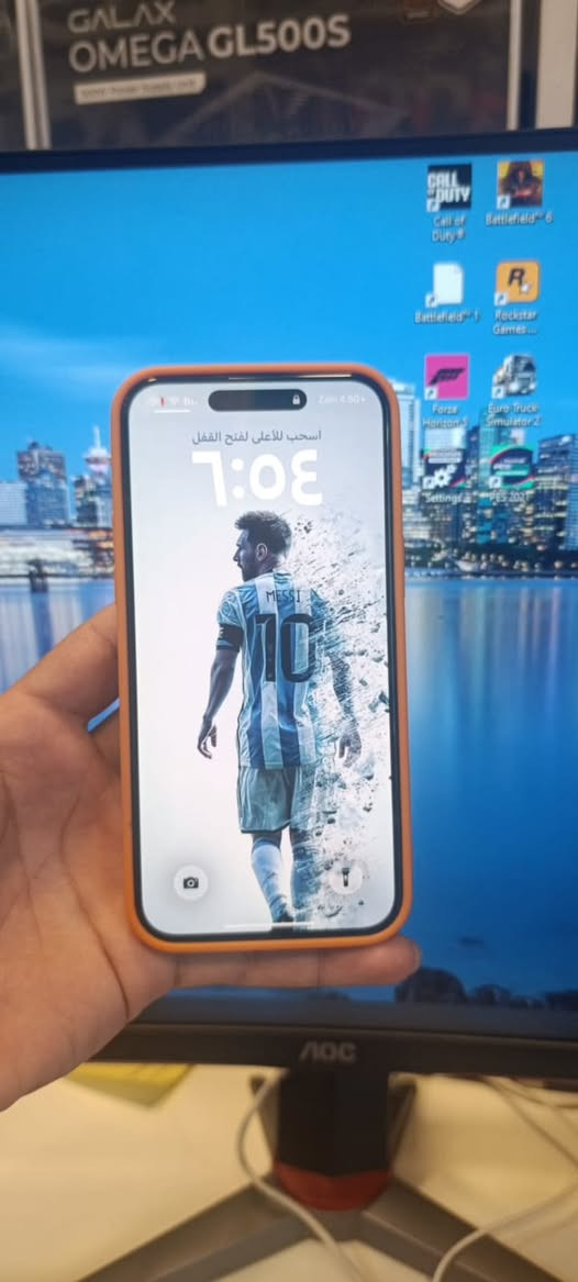 phone 14 pro max
i
التقاصيل كلها بالصور
مبدل شاشة وظهر
شغال ١٠٠٪؜ مابيه اي مشكلة 
٥٥٠،٠٠٠
عنواني بغداد-سيدية
للتواصل ***********
غير متوفر على الخاص
