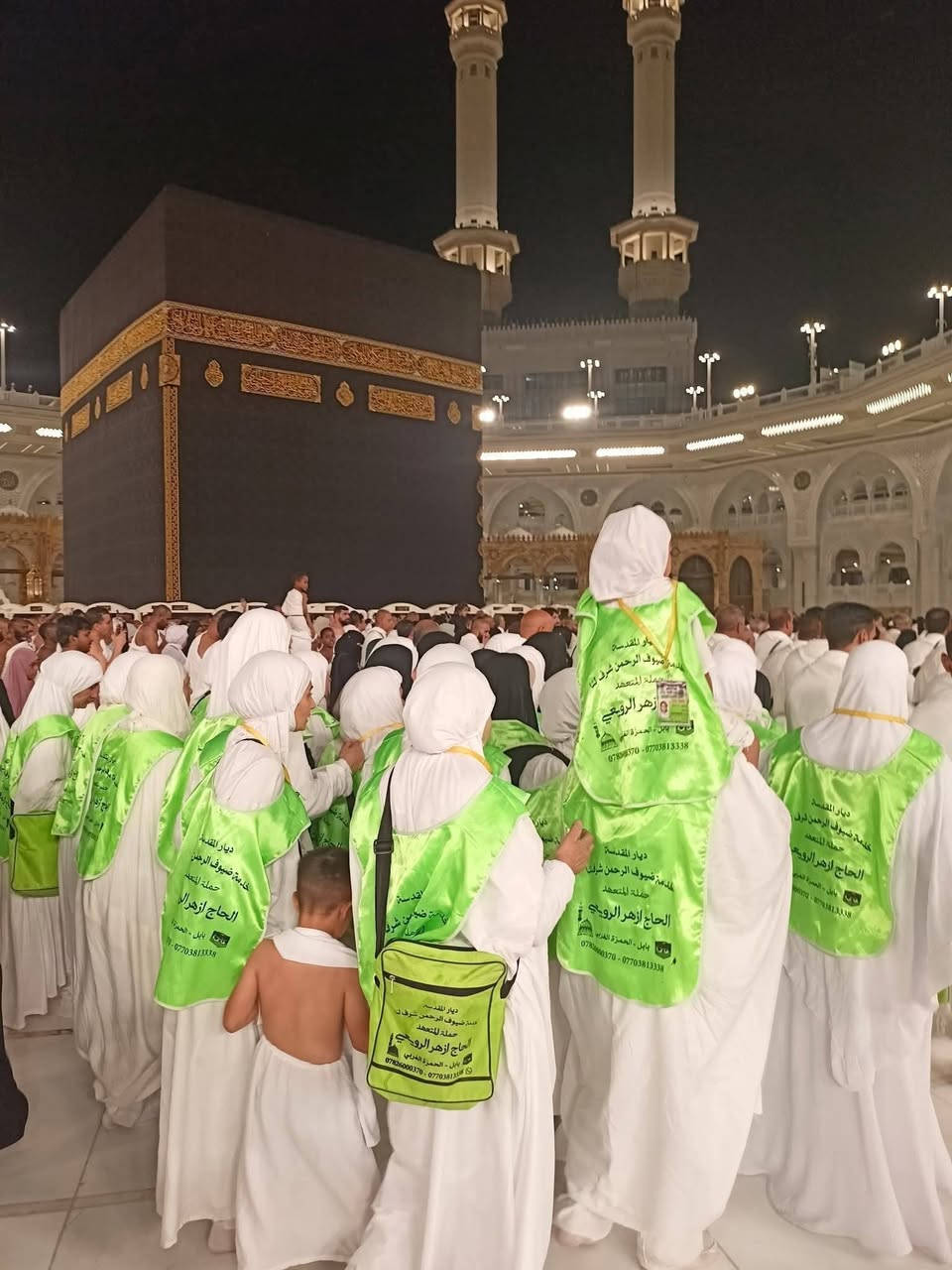 حمله إلى السعودية الاسبوع القادم عمرة رجب  بري السعر  750 ألف عمرة رجب يوم 1/8

حمله الثاني عمرة رجب وشعبان 1/18
السعر 850 الف 

    برنامج كامل والنقل برفقت المرشد الديني الشيخ  صلاح الزبيدي

 ثلاث وجبات طعام 
 
ويوجد لدينا اقساط كل شهر100الف
***********اتصال +واتساب
