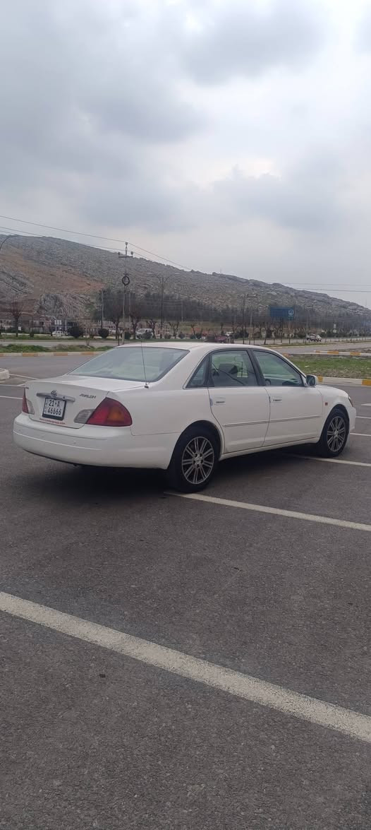 تیۆتا ئەڤەلۆن2001 ناوزەرد مەینە 3000معسن گێر ستیل بێ بۆیاغ تەنها سێ پەڵەی بچوک شوخت بۆیاغ کراوە کەشایەنی باس کردن نیە دەعم و لێدراوی نیە تایەوویلی تازەی بۆ بەستراوە گێڕو مەکینەی بەشەرت کارەبایی تەبرید گەرمی بێ کێشەیە جام کارەباییە قفڵ مەرکەزییە ABS نمونەیە لە جوانی و توندو تۆڵەسەنەوی  تا 2031تازەیە بەناوی خۆمانەوەیە سعر98گەڵامعامەلە ***********====*********** رانية, السليمانية
