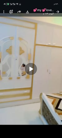 غرفة نوم • غرفة نوم مستعملة • خشب صاج • صاج عراقي • غرفة نوم خشب • لون...