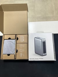 شاحن من شركة SATECHI ماركة عالميه مقارنه مع انكر 145 واط حقيقي  4 مناف...