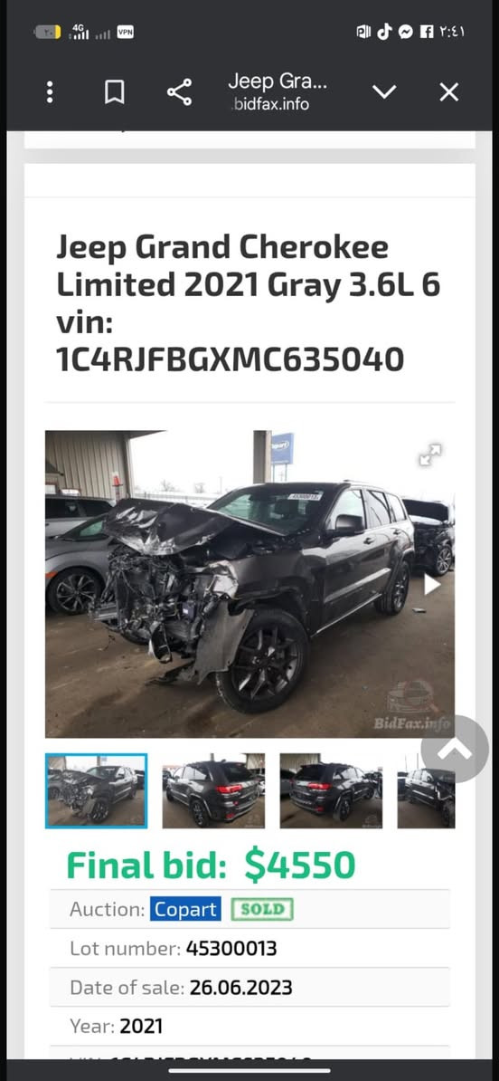 جيب شيروكي فوول مواصفات موديل 21 رقم شمالي رايدها 215 الحادث والتفاصيل داخل المنشور 
للاستفسار 
*********** سيم كرت
***********واتساب
