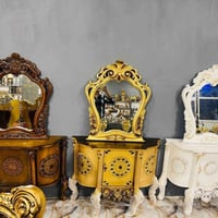 مراية مدخل • ابيض • جوزي