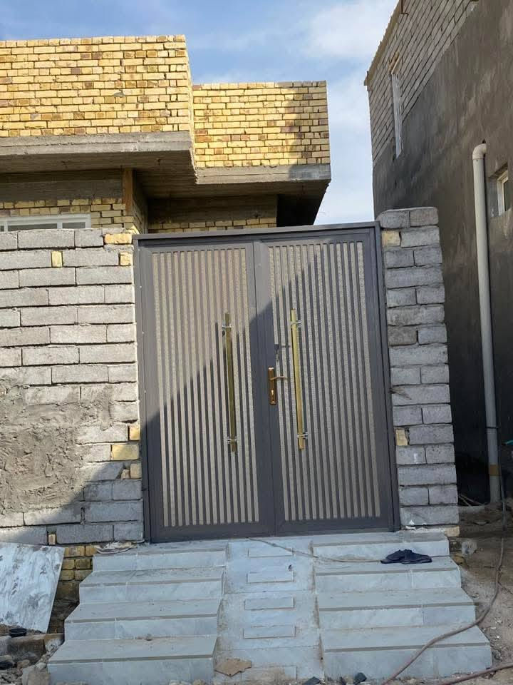 باب مترين في مترين حديد ثقيل 2ملم ب400 جاهز صبغ مرحلتين ***********
