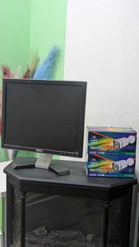 كامرتين نهاري ليلي • بروجكتور وشاشة • توصيل داخل الموصل