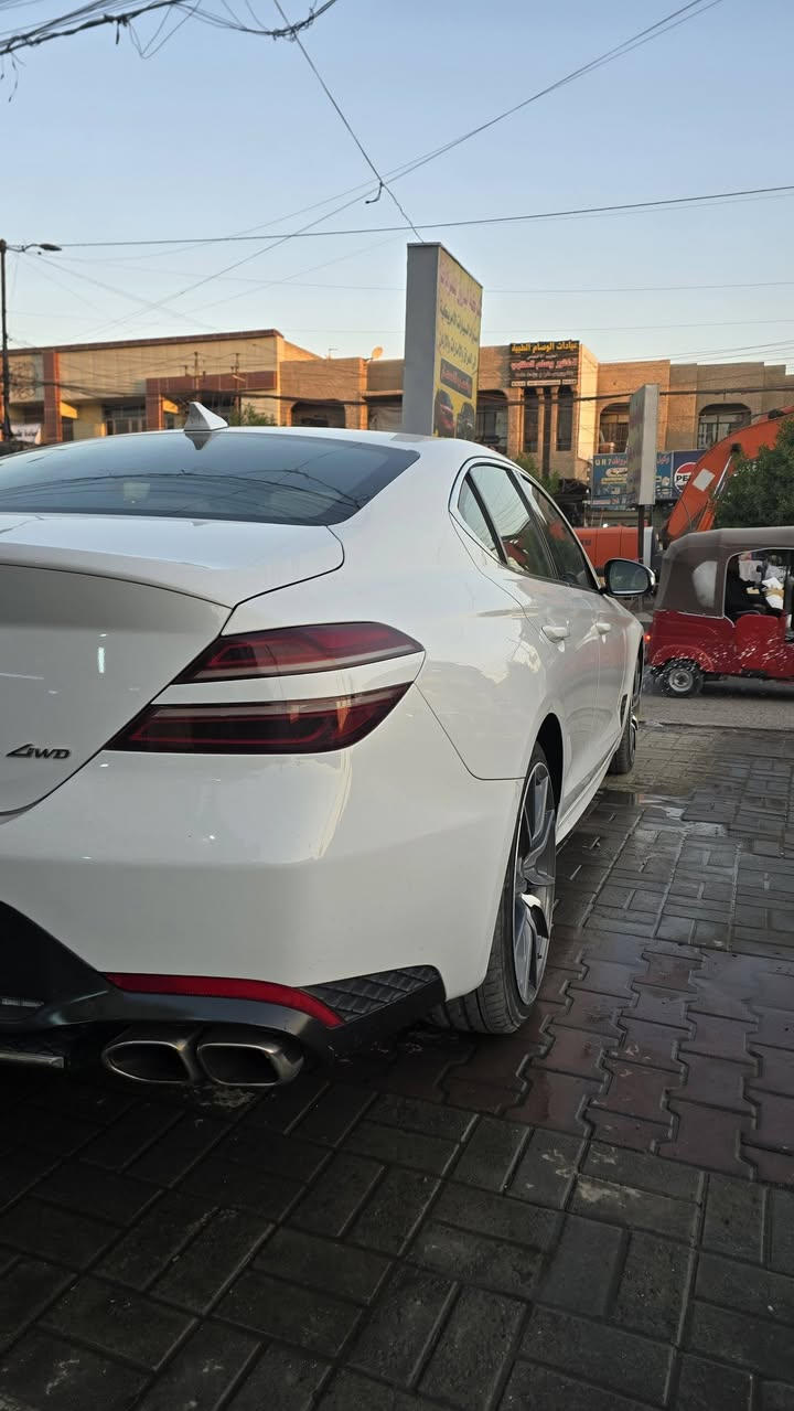 للبيع جينسس G70 موديل 2023 –
سيارة سبورت فخمة تجمع القوة والراحة
مناسبة للاستخدام اليومي والسفر 👌
محرك 2.0 تيربو قوي واقتصادي
252 حصان – سحب ناعم وثابت
كير أوتوماتيك 8 نمر
دفع رباعي يعطي ثبات ومتعة بالسواقة
شاشة + أبل كاربلاي وأندرويد أوتو
مقاعد جلد نظيفة
تدفئة مقاعد أمامية
تشغيل بصمة + دخول ذكي
تشغيل عن بعد 
مثب سرعه
رادارات 
نظام تحديد المسار 
تبريد ثلج 
ويل 19 
  ABS
بدون بانوراما
السيارة نظيفة جداً وما تحتاج شي
📌 سواقتها ناعمة، عزل ممتاز، وصرف بانزين زينة
📌 كلين تايتل بدون حادث بدون صبغ بدون تبديل بدون بارد مكفوله كفاله عامه
ملاحظه عليها رقم مميز مواليدي وبي زياده رقم ٦ فقط 🔥
العنوان بغداد
للاستفسار خاص او اتصال 
***********
