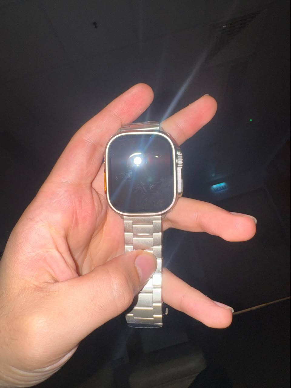 ساعة جديدة مجرد شتريتها طلعتها من نفسي 
ساعه+  شاحن + كارتون
السعر : ٤٥ الف 
مكان مشتل بغداد, العراق


**إذا كنت صاحب هذا الإعلان وتريد حذفه لأي سبب، رجاءا أرسل رسالة إلى الدعم الفني**