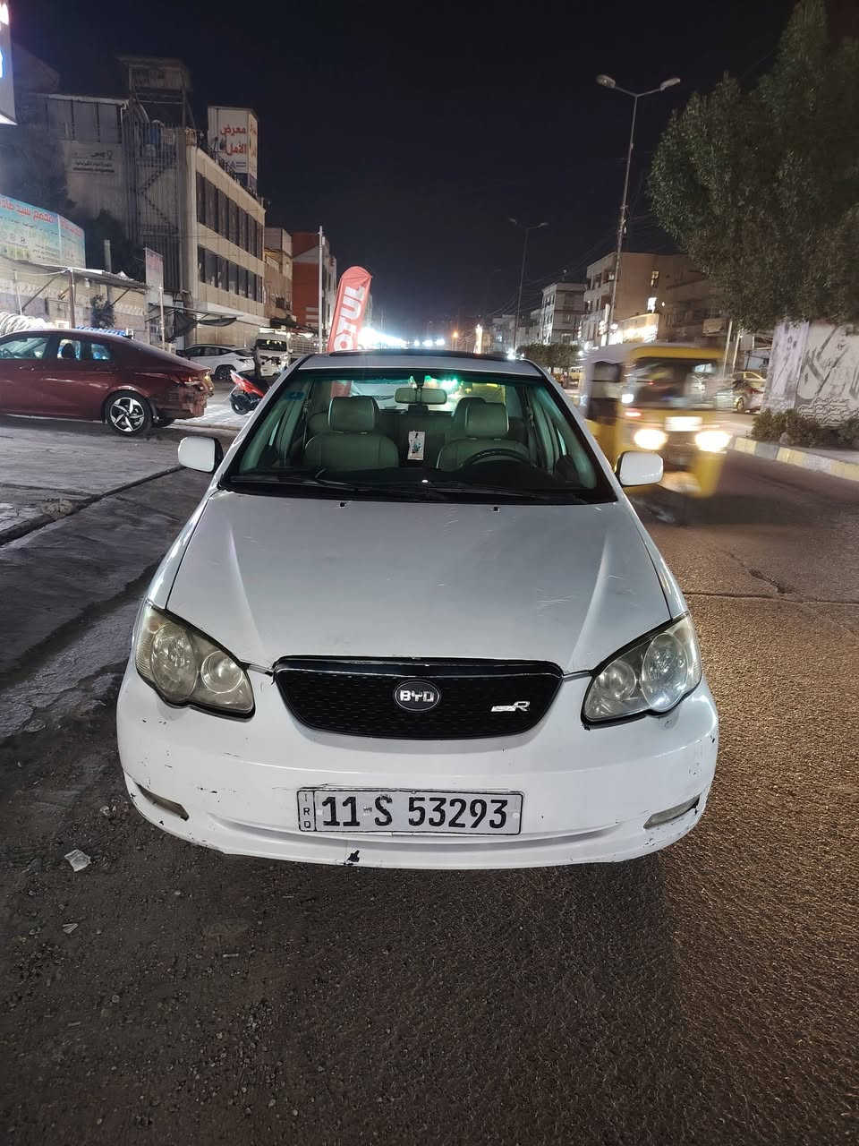 السلام عليكم
بي واي ديF3..2013 كير عادي سياره جاهزه من كلشي مراوس او بيع حسب الرغبه السياره بسمي ثاني يوم التحويل رقم انكليزي مكانه بغداد الحريه 
واتساب ***********
