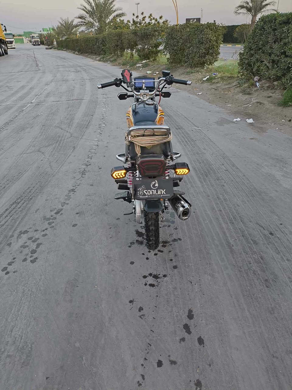 سلام عليكم دراجه للبيع تايكر25السعر 750وبيه مجال *********** مكاني بابل حله الحمزة الغربي
