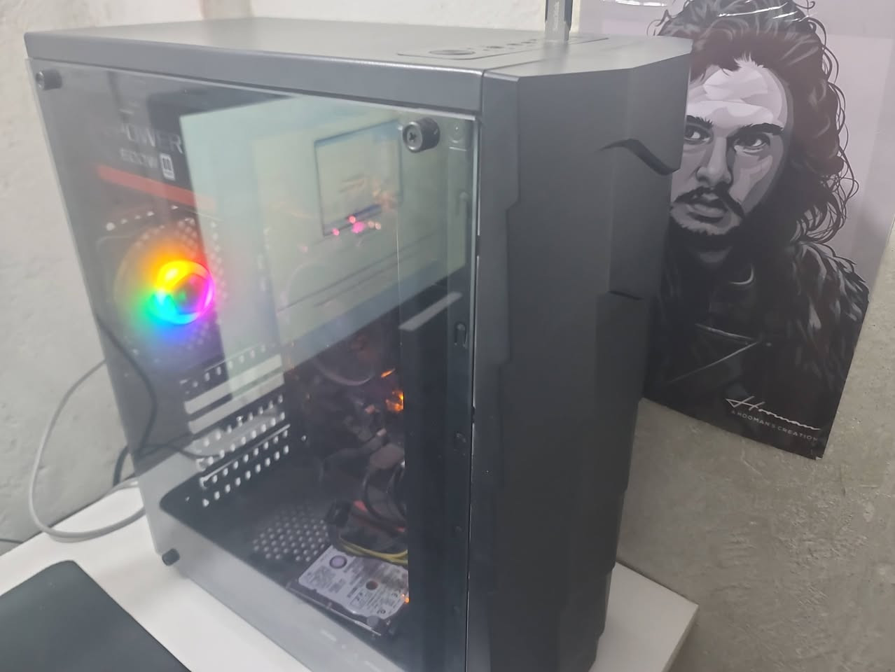 اعادة نشر بسبب الوعود الكاذبه تجميعه مرتبه تشغل اي شي باداء حلو ونضيفه حيل
معالج : Amd r5 4650g بيه كرت مدمج
كرت : rtx 1660 msi oc 
رامات : Ram 16gb 3200 lexar 
بورد : b450m - A
تخزين : Hdd 500
SSD 128
Powe 600w

تجميعه مرتبه تشغل كل شي ببالك وكلهم ماركات ونضيفه حيل سعرها ٥٢٥ بيها مجال حك الجيه موجود توصيل داخل بغداد فقط 

مكاني بغداد الدوره حي المعلمين 
7748406454 بيه واتساب فقط


**إذا كنت صاحب هذا الإعلان وتريد حذفه لأي سبب، رجاءا أرسل رسالة إلى الدعم الفني**