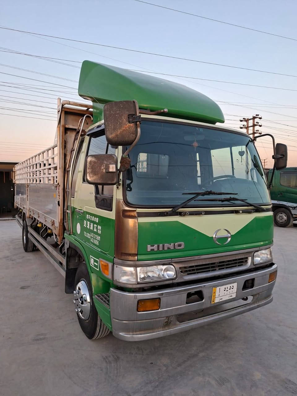 سلام عليكم هينو انكر للبيع موديل 96 اصل رقم بغداد تحويل مكينه 80 فووول عادي طول سته وربع تخم تاير مكفوله كفاله عامه العنوان واسط الصويرة ***********
