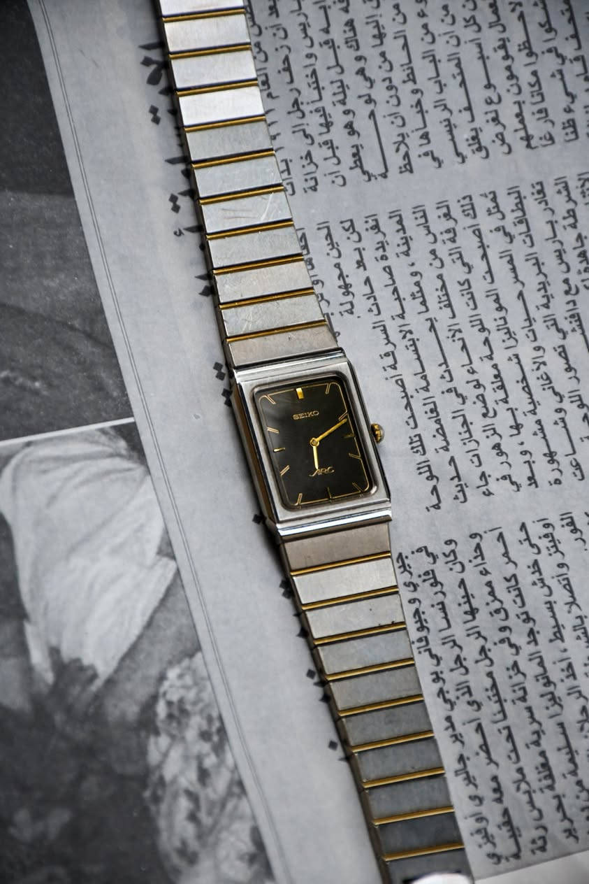 سيكو..... سايكو 🟥seiko 
اصدار مميز من ARC🟥
الابعاد ناعمه موديلات تجي بقياس السير ✅
أبعاد22*32
الساعه مثل مانكول ست البيت كلشي ترهم
كجول رسمي ✅
ملاحظه السير يلبس أيادي ناعمه 
سعر طيب


**إذا كنت صاحب هذا الإعلان وتريد حذفه لأي سبب، رجاءا أرسل رسالة إلى الدعم الفني**