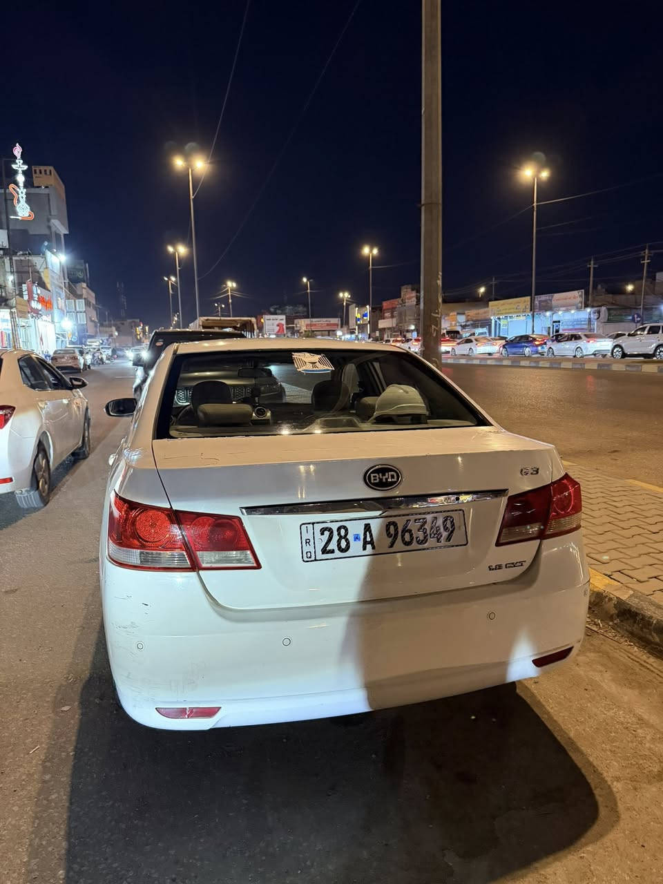 BUD G3 2014
السيارة كامله على الاخير كير ومحرك ياباني (كورلا) 
مكفولات 
مرقمة نجف مداور ثاني يوم 
السيارة بصمة 
وبصمة ابواب
معمره بالكامل 
تبريد شغال 
شاشة
حساسات خلفية 
بالعافية على الي ياخذه 
مكانه بالنجف 
السعر (٥٣) ورقة 
الرقم: ***********
