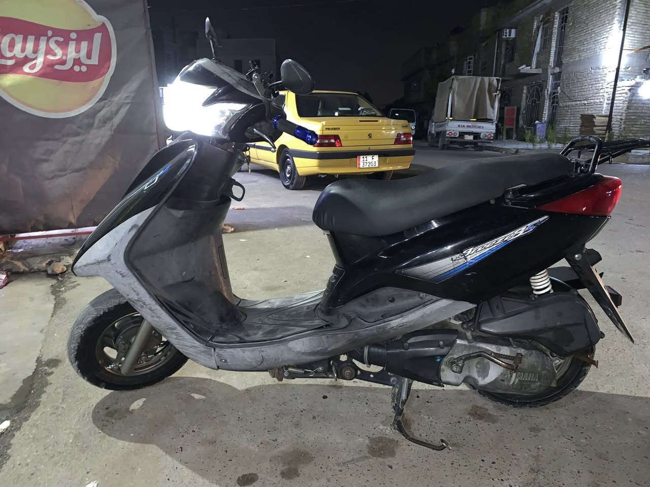 دراجه ببغاء نوزل للبيع
دراجه رمبه بعده جديده ماشيه ١٣ الف تقريبا 
كامله مابيه اي نقص  دراجه نوزل محركه اخرس شلعه معدل جيب اي فيتر وياك وافحص شادله قبق هندر والاصلي بدون هندر موجود تانكيه نضيف كلش مكاني بغداد الحريه سعره ٧٧٥ وبي مجال للشراي


**إذا كنت صاحب هذا الإعلان وتريد حذفه لأي سبب، رجاءا أرسل رسالة إلى الدعم الفني**