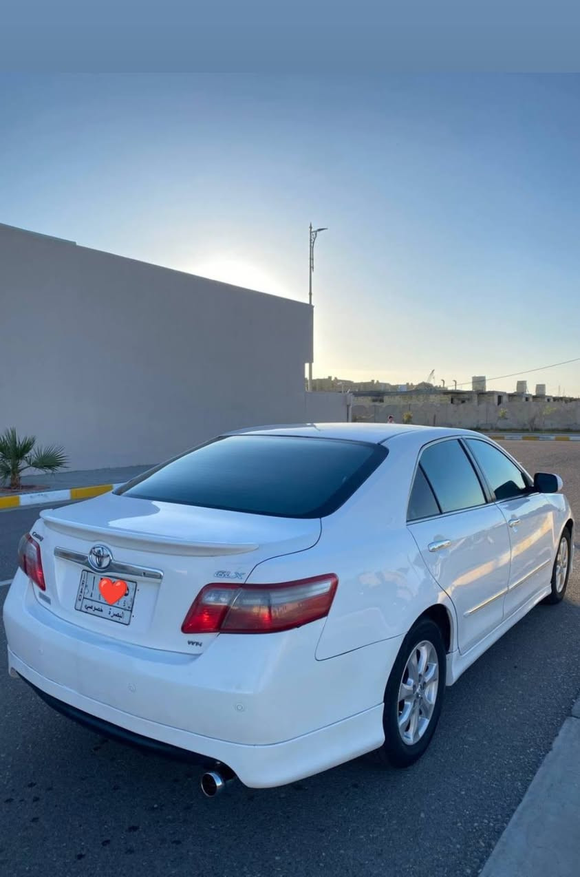 سلام عليكم 
تويوتا كامري 2009  GLX رياضي خليجي بيها صبغ قطعتين فقط ول باقي مكفول من صبغ ول ضربه رقم بصره تحويل مكينه 2400 مكفوله وجاهزه تخم تاير حداديه تبريد كله جديد تبريد قطعتين فتحه صاج دواخل تحكم ستيرن حساسات امامي خلفي برده خلفيه لايت زنون مثبت سرعه سياره جاهزه سعر 110 بيها مجال الاستفسار *********** البصرة, العراق
