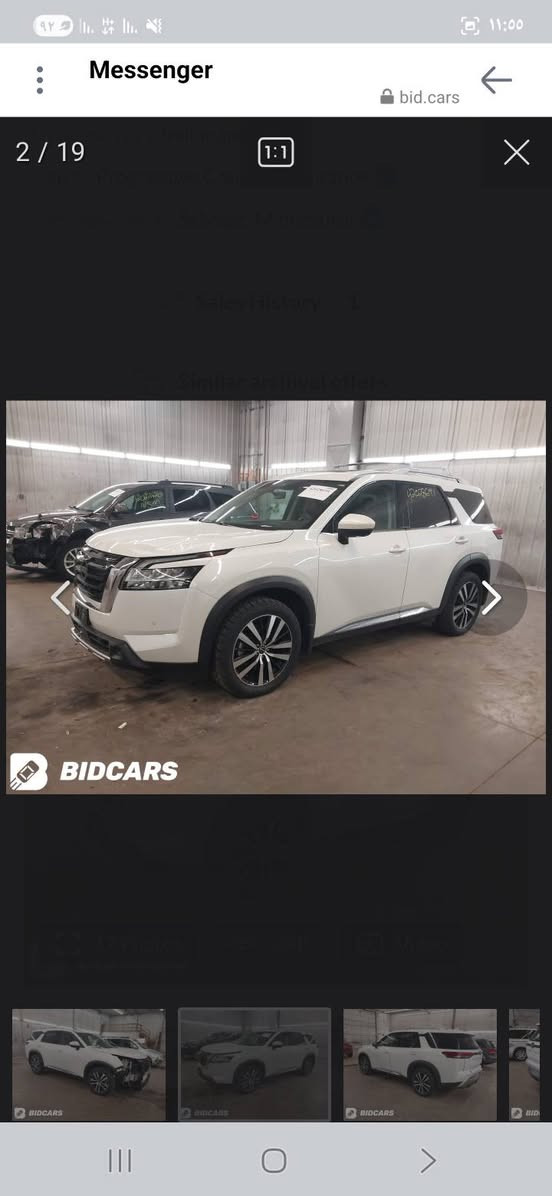 نيسان باثفيندر 2023
اعلى فئة
مواصفات بلاتينيوم بدون حادث بدون ايرباك
مغلف ppf رقم اربيل هزه جديدة و سنوية جديدة مع كتاب تضليل 
فور ويل
ماشي 70 الف كلم
واتساب *********** كركوك, العراق
