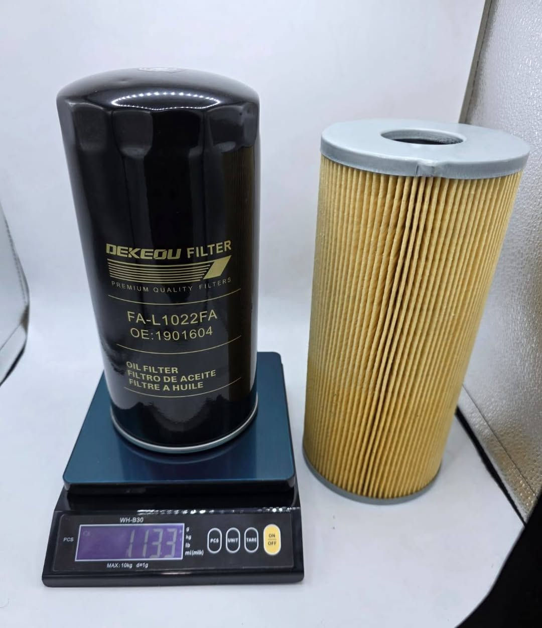 عرض توضيحي للفلاتر وثقل فلتر يعني ضمان كوالتي عالي الجوده يعني الاول ع عراق 💪 اسعارنا بسعر الصين راسلنا ولاتترد 
 شرط فلتر ضمان وأداء في العمل  💥
       🔴 توزيع جمله فقط 
‎لسنا الوحيدون لكننا الافضل
 
🔴يوجد توصيل لجميع محافظات العراق و الدفع عند الاستلام
 
للاستفسار 
واتس اب 
☎️ ***********
