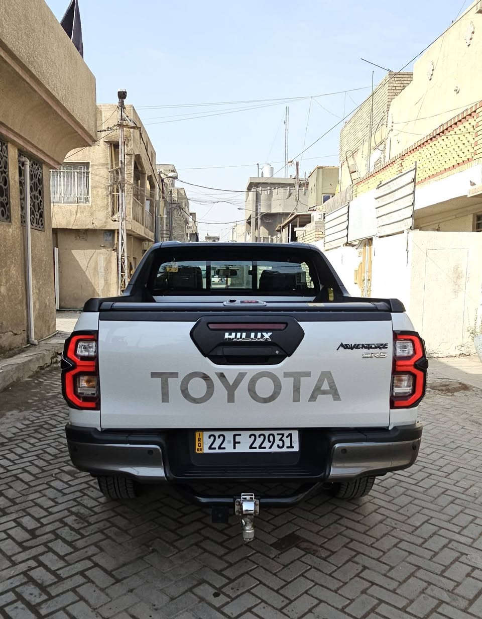 سلام عليكم
تيوتا هاي لوكس افنجر موديل " ( 2023 )

خليجي كويتي مكفوله وفول 1/1. ماشيه 58 ألف

حجم لمحرك 4000 V6 / كير اوتماتيك 6 نمر

مواصفات لسياره/ بصمه/ حساس امامي وخلفي

شاشه و 4 كامرات/ فورويل4x4/ مانع نزلاق

3انمت قياده/تحكم ستيرن جهتين مثبت سره

مرايات شفط و شاره بل مرايات/ شاشت عطال

لايت زينون اصلي و بكلايت لد و لد نهاري

تبريد امامي وخلفي و ثلاجه وتبريد شاشه

حجم لويل كب 18 وتخم تاير جديد اصلي

سياره جازه فول سستم  من درع امامي وخلفي

وقبق بدي و دوشمه جلد كاعيه جلد وحوضيات

رقم أربيل تريد وكاله او تحويل ثنيناتهن حاضرات

عنوان سياره /بغداد رصافه لسفسار تصال عله لهاتف

رقم لهاتف -_       📞. ***********
