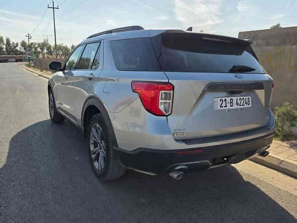 Ford Explorer XLT 4WD FULL

الموديل : 2023

اللون : سلفر

حجم المحرك : 4 سلندر توربو(2.3L)

عداد المسافة : 28.000 mile / ٢٨٠٠٠ میل ڕۆیشتوە وەکوو سفر وایە

تەنها چاملغی پێشەوە لای سەکنی لێدراوە و گۆڕاوە بە بیلاد بە شەرتی ئەوەی ناوەوەی نەگرتبێت .

صور الحادث مع رقم الشاصي مرفقة
1FMSK8DH2PGA14481

رقم السليمانية جدید لغایە ٢٠٢٩
ڕەقەم سلێمانی تاوەکوو ٢٠٢٩ تازەیە

المواصفات: XLT full
4WD دەبڵ ئەکسلە
بسقف بانوراما / کامل پانۆرامایە
بصمة تشغيل - شغال
باب سایق کود لی تفتح
تشغيل عن بعد (Remote Start)
صندوق شفط كهربائي
دفع رباعي 4×4 4WD
عدد المقاعد (7) راكب / کشن ملکی
كشنات جلد اسود و سلفر
كشنات تدفئة / کوشنەکانی هیتەرە
استيرن تدفئة / سوکان هیتەر
رادار أمامي(تحديد مسار) ڕاداری پێشەوە
رادار جانبي (نقاط عمياء) ڕاداری تەنیشتەکان
رادار خلفي(تحذير من الاصطدام) ڕاداری دواوە
حساسات خلفية+ كاميرا
٤ ابواب حساس / ٤ دەرگای حاسەیە
كير ماوس / گێڕ ڤۆلیۆم
اوتو هولد Auto hold
أوتو ستارت Auto start
أوتو ستوب Auto Stop
هاند بريك بصمة
تبريد مركزي
شاشة كبيرة لمس
Apple Car Play
Android Auto
تحكم وضعيات القيادة (Drive Modes)
مانع انزلاق+ABS
تحكمات استيرن
منافذ USB+AUX

السعر 273  بها مجال

0770 503 1092

