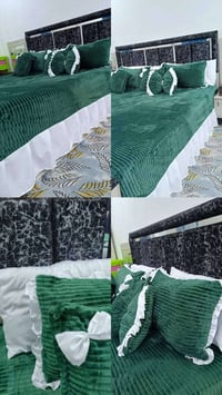 طقم فرش • مخدات ثنين وجوه • دشاديش خياطة