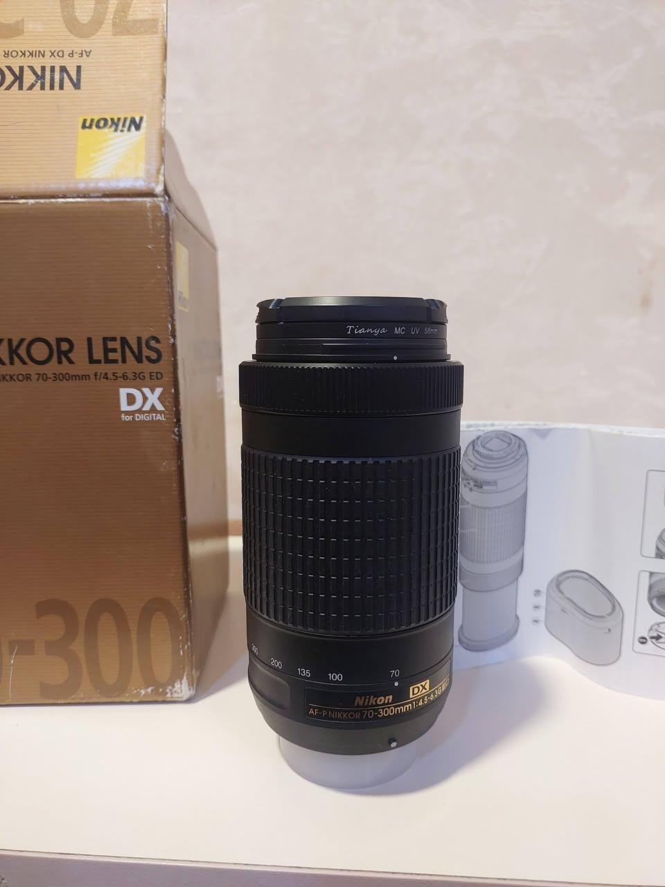 Nikon D7100
كل ملحقاتها الاصليه نظيفه جدا مالتي محتفظ بيها صار 10 سنين   (حقيبه . باتري كرب .حزام اصلي . عدسه  70_300 . مع العدسه الاصليه مالتها طبعا . ريموت .مثل متشوف نظافتها)
سعر (850)


**إذا كنت صاحب هذا الإعلان وتريد حذفه لأي سبب، رجاءا أرسل رسالة إلى الدعم الفني**