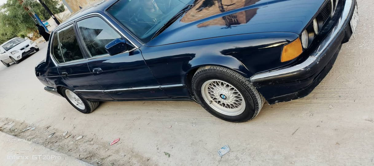 للبيع BMW 735 اللون حبري سياره جاهزه وجديده موديل ٩١ رقم بغداد الماني تحويل مباشر تخم تاير جديد منظومة زينون أصلي وكاله سياره متعوب عليها جاهزه ترايك للسعوديه مكانها نجف السعر ٤٣ وبيها مجال ***********
