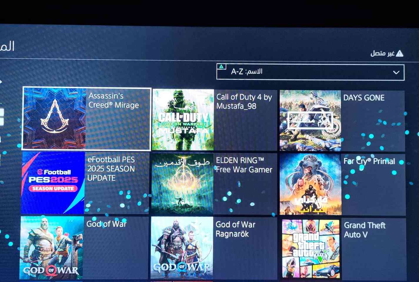 السلام عليكم بلي فور برو مهكر ذاكره 2تيرا ويا الهارد و العاب 22يده اصليه و ثانيه تجاري لا مفتوح ولا مصلح سعر 350الف
التواصل واتساب او اتصال ***********
