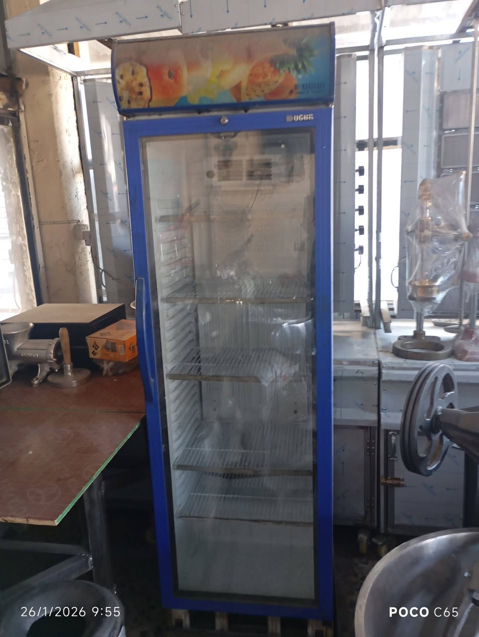 السلام عليكم برادات للبيع.
مال مقبلات ومال بيبسي. تبريد مالتهم خير من الله.
مكان العلاوي شارع الشيخ معروف قرب سوق هرج.
    رقم التليفون.  {***********}
