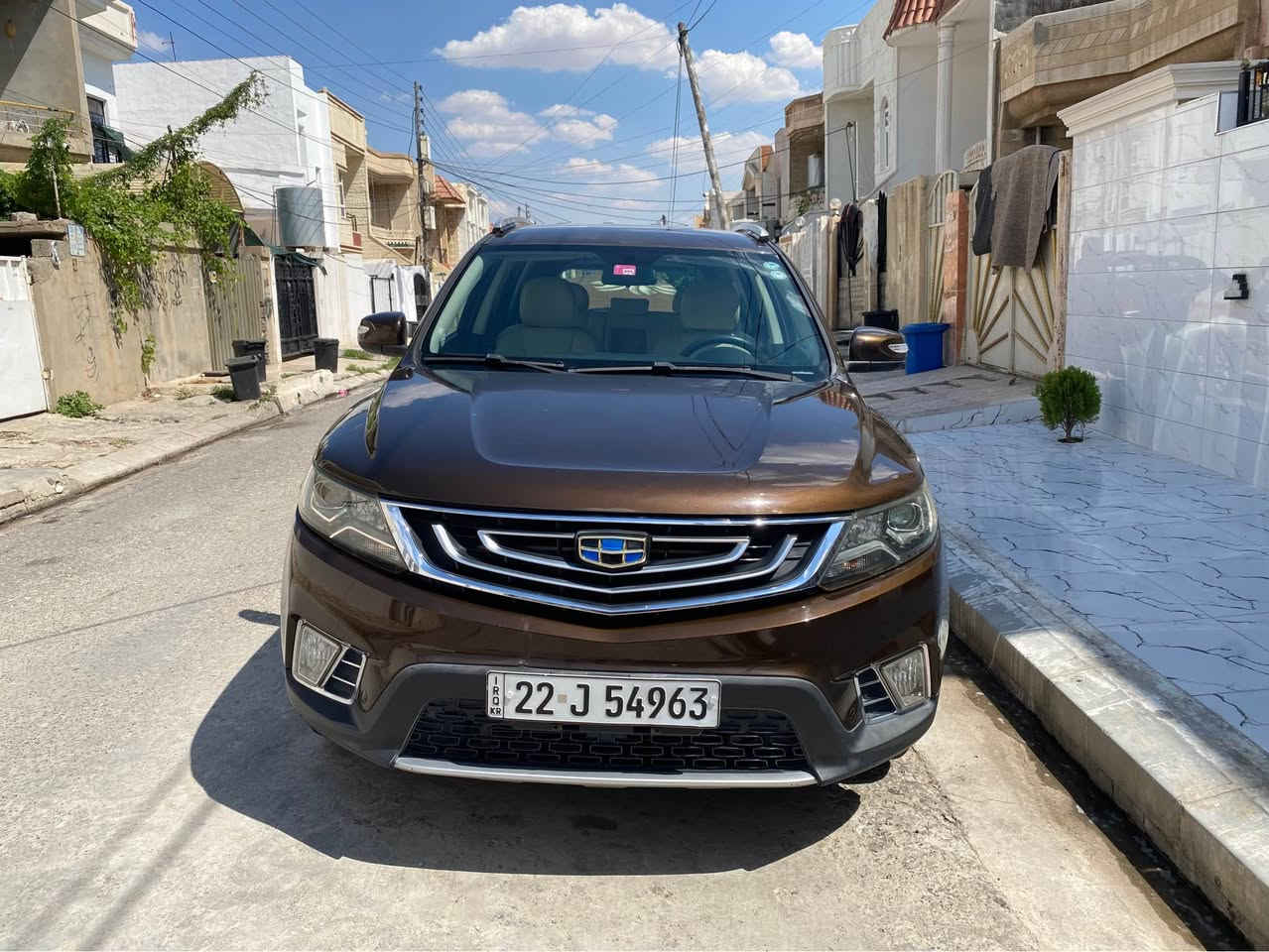 جيلي امكراند x7 موديل 2018 بيها قطعتين صبغ فقط كير مكينه كامري كير مكينه تبريد شرط ماشيه 120الف مكاني اربيل سعر 105 ومجال بسيط
*********** أربيل, العراق
