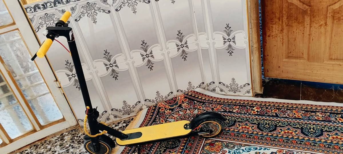 سكوتر شحن شغال عل فحص سعر 150يتحمل من عمر 8 الى 15سنه ثلاث سرع مكان بغداد مدينه صدر ***********
