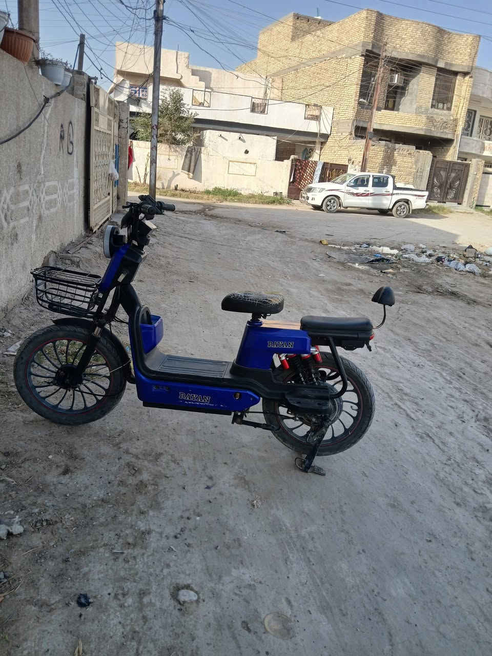 دراجة شحن البيع شركة الريان  الدراجة  ما بيهة اي عطل  خير من الله   و السعر ٤٠٠ الشراي بي خير و يدلل


**إذا كنت صاحب هذا الإعلان وتريد حذفه لأي سبب، رجاءا أرسل رسالة إلى الدعم الفني**