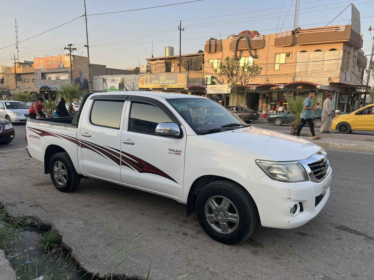 للبيع هايلوكس 2013 رقم ميسان بسمي او مراوس 2017 توماتيك السعر 175بي مجال مكاني جنوب الموصل رقم ***********
