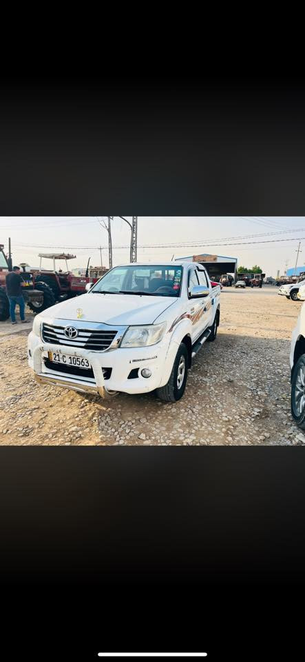 سلام عليكم
تيوتا هايلوكس للبيع
موديل 2014
سياره جديده تخم تاير 
صدر جديد 
لايت زينون 
مستعجل عل بيع
سعرها 170وبيه مجال قليل 
***********
