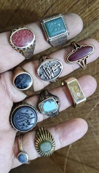 للاستفسار 07712216658خواتم فضه وسبع معادن